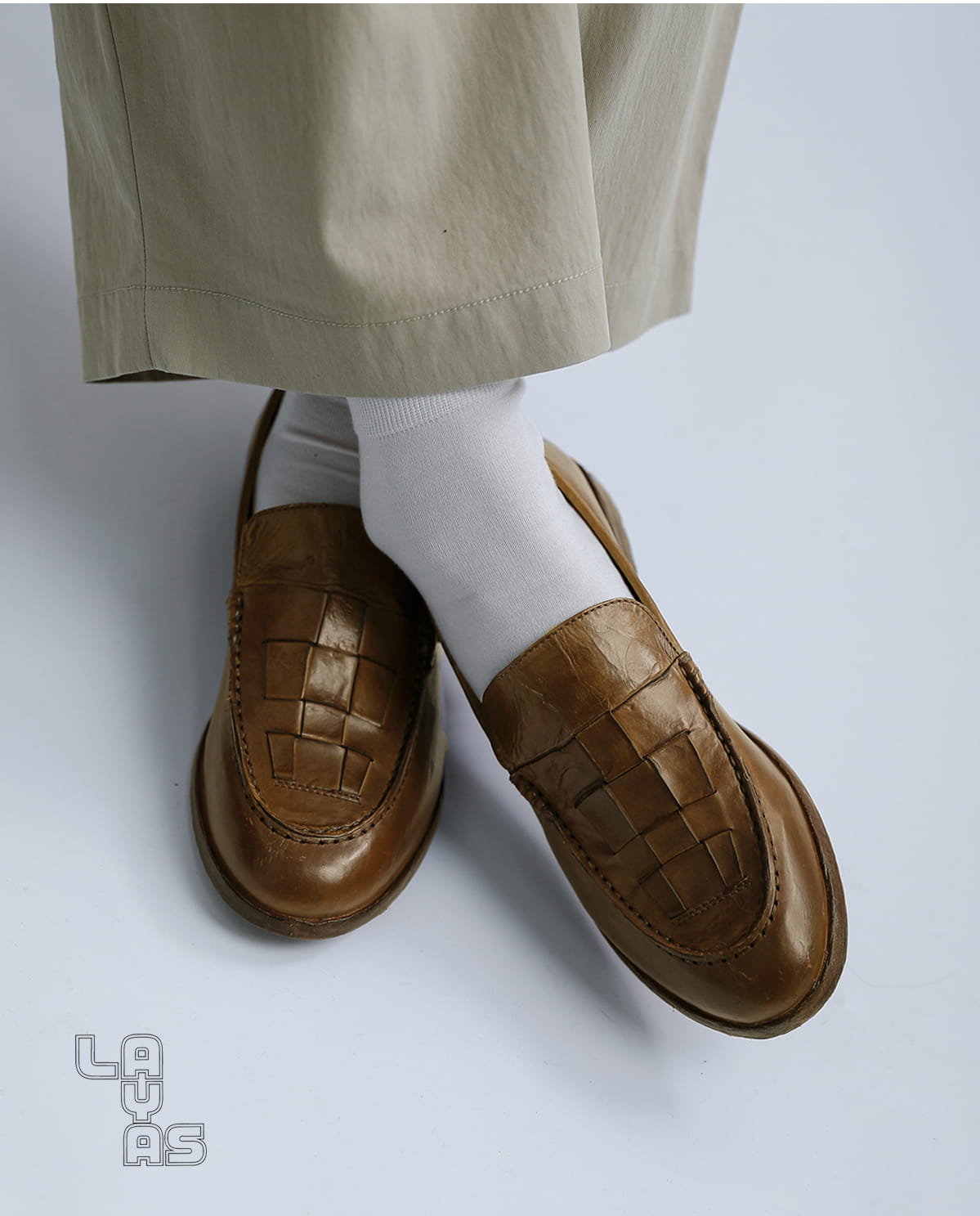 LAYAS レイヤーズ LAYAS MESHスリッポン ローファー 26sslsho006