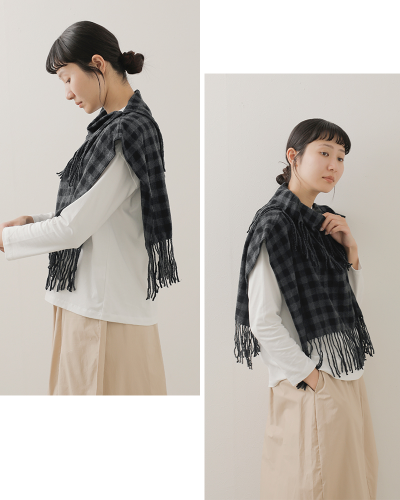 未使用美品　Haver Sack ATTIRE フード付きウールコート HAVERSACK WOMEN'S