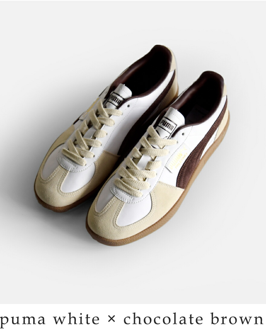 PUMA（プーマ） パレルモ レザー スニーカー PALERMO LTH 396464 ユニ