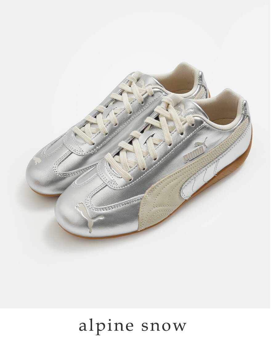 PUMA（プーマ） スピードキャット シルバー スニーカー SPEEDCAT