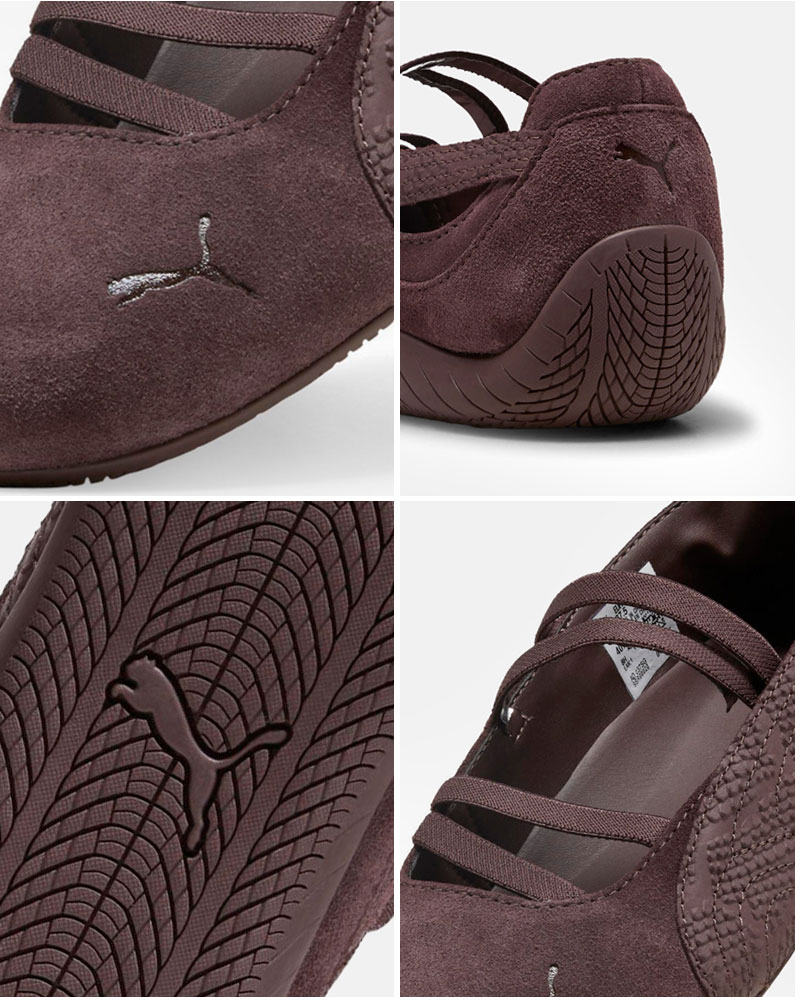 PUMA（プーマ） スピードキャット バレエ パイソン スニーカー