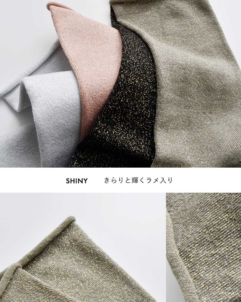 FALKE(ファルケ)ロールカフシャイニーソックス“SHINY”46414