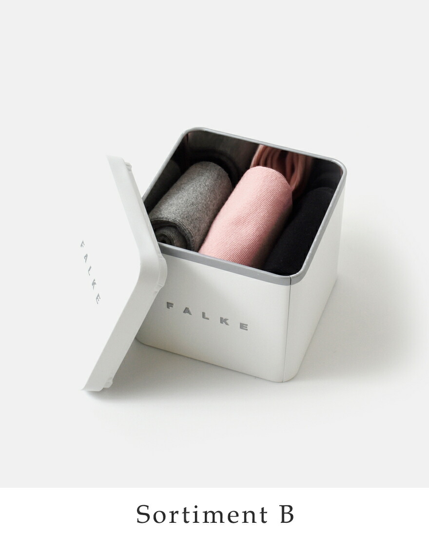 FALKE（ファルケ） FALKEハッピー ボックス 3P ショートソックス 靴下