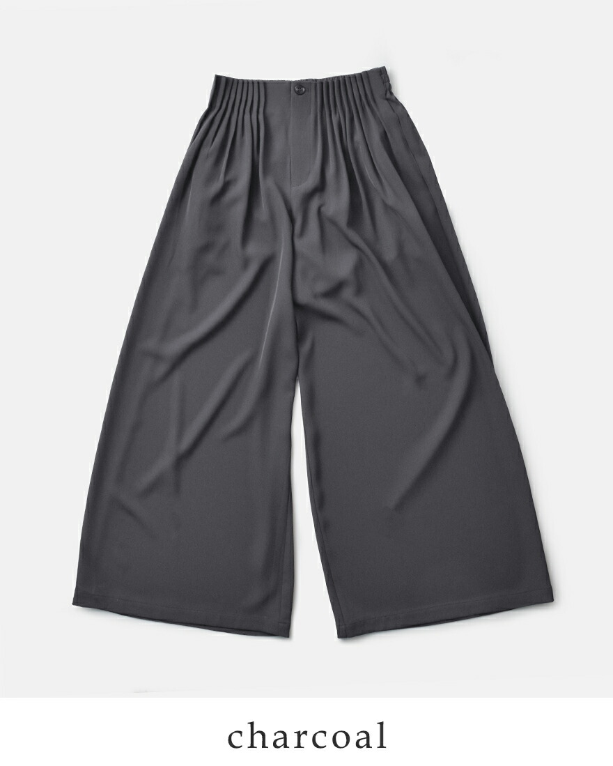 CYAN TOKYO シアントーキョー TOKYOピンプリーツ バギー パンツ 501327  