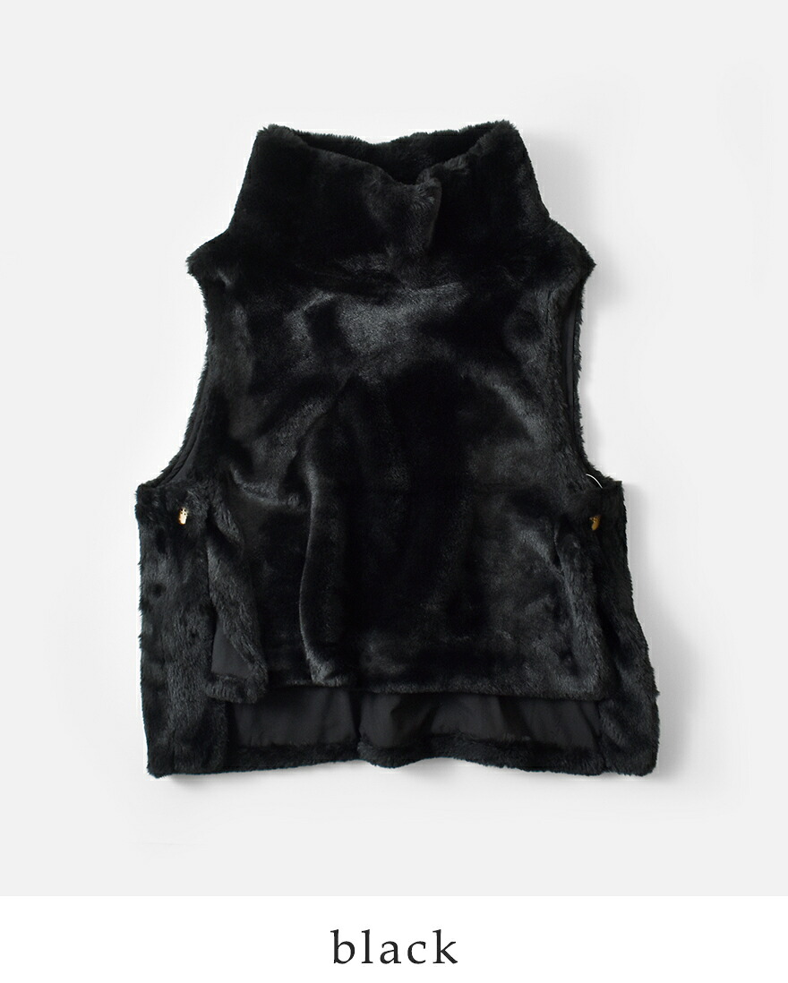 CYAN TOKYO（シアントーキョー） バック オーバー ハイネック ファー