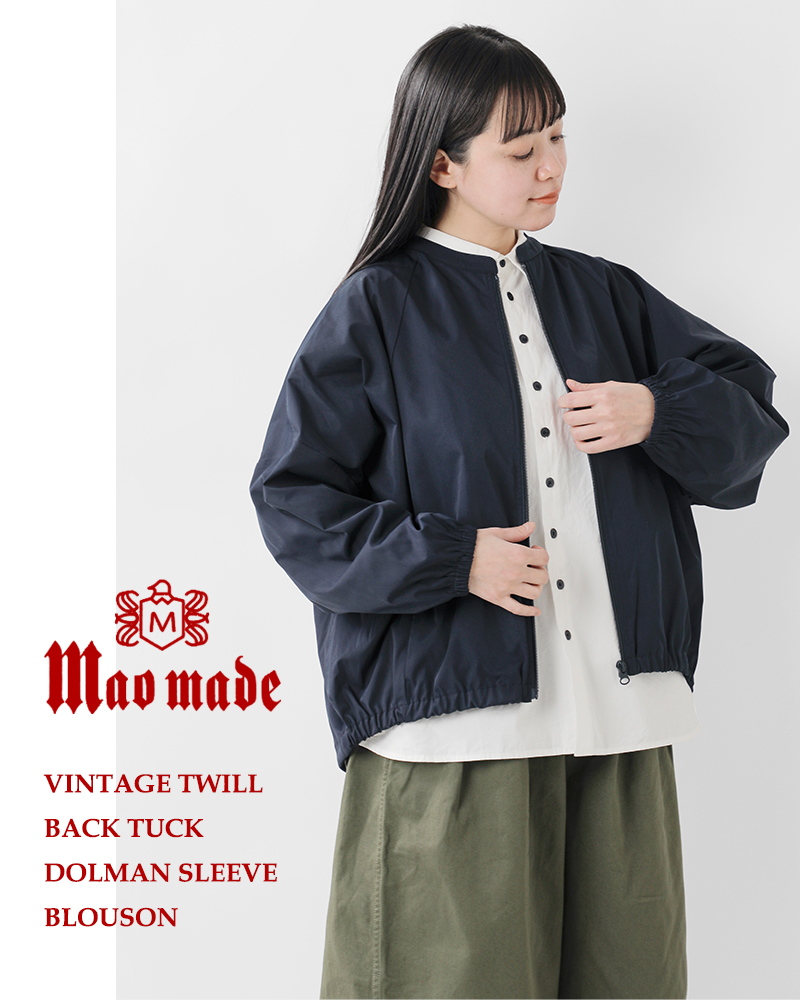 mao made マオメイド ブルゾン ジャケット ドルマン スリーブ