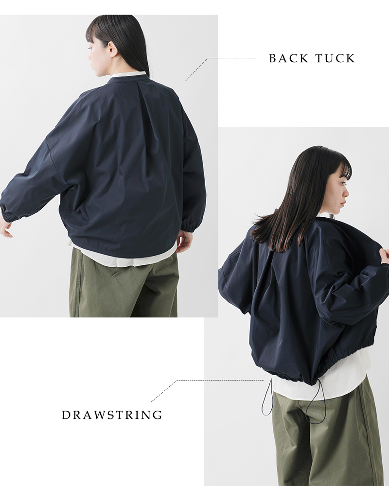 mao made マオメイド ヴィンテージツイル バックタック ドルマン