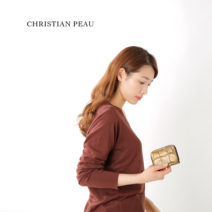 CHRISTIAN PEAU(クリスチャン・ポー・クリスチャンポー)レザージップウォレットS 5130-cp-s