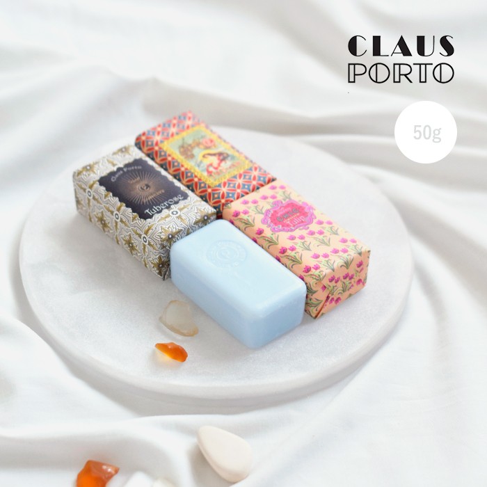 CLAUS PORTO(クラウス・ポルト)ブレンドオイルソープ50g“CLASSICO MINI SOAP” 531991-104-105