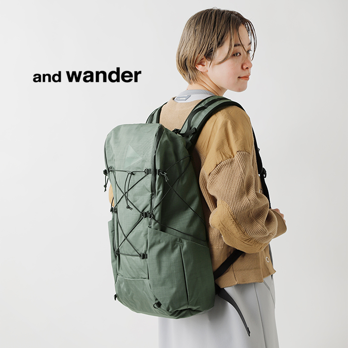 and wander(アンドワンダー)ヘザーバックパック 574-1985004
