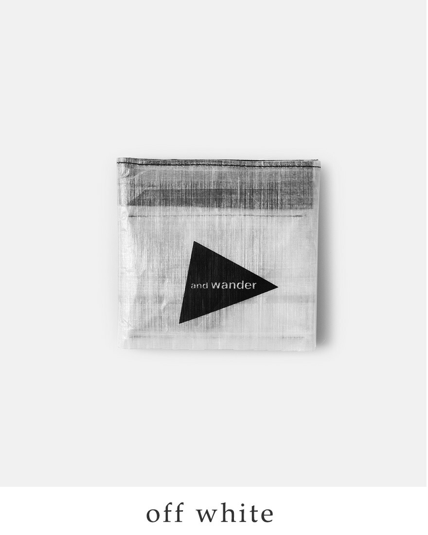 and wander（アンドワンダー） ダイニーマ ウォレット 財布 UL wallet