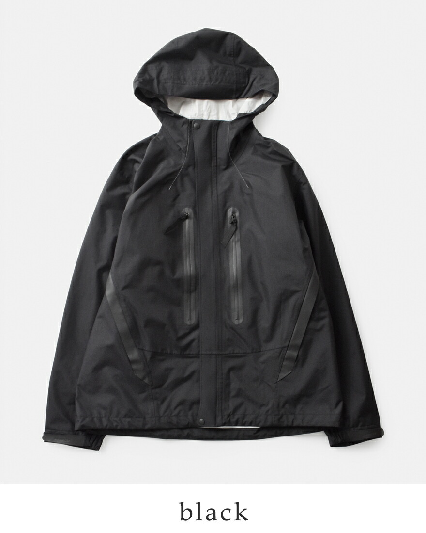 and wander（アンドワンダー） ハイカー レイン ジャケット 2.5L 574