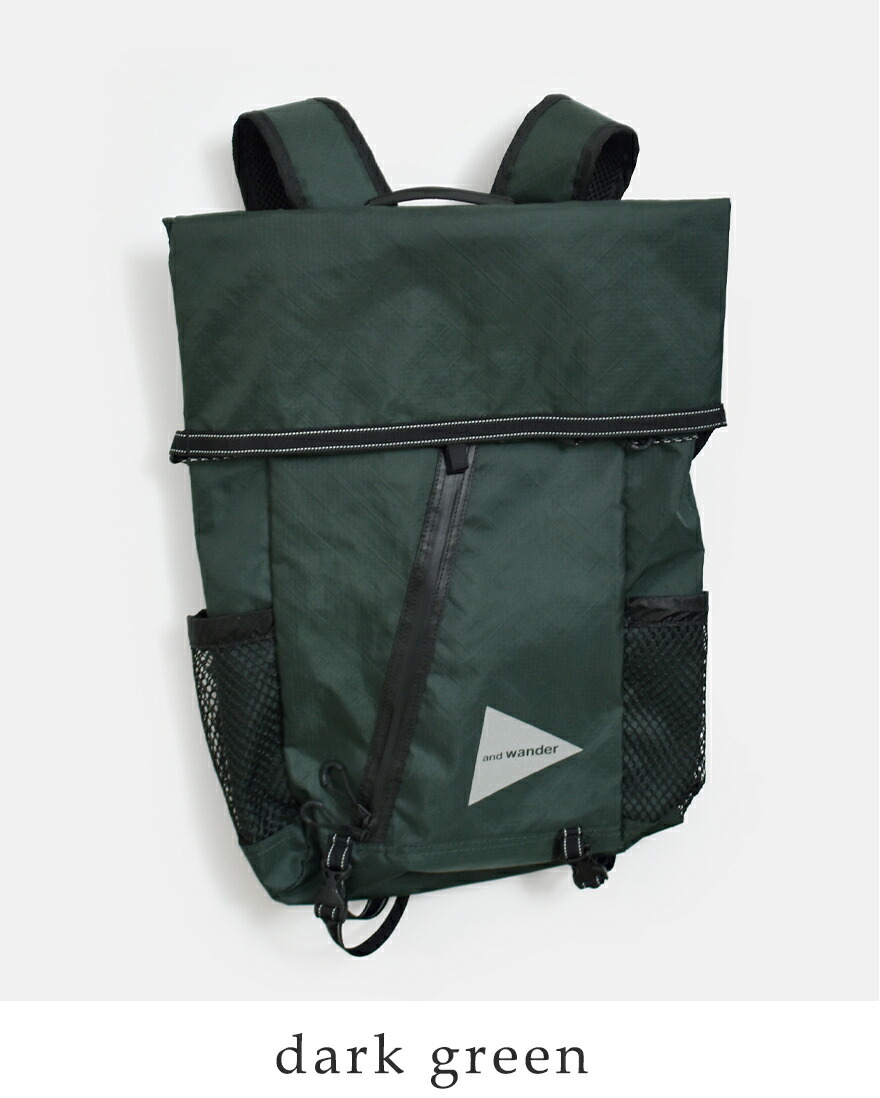 and wander（アンドワンダー） エコパック 18L バックパック ECOPAK