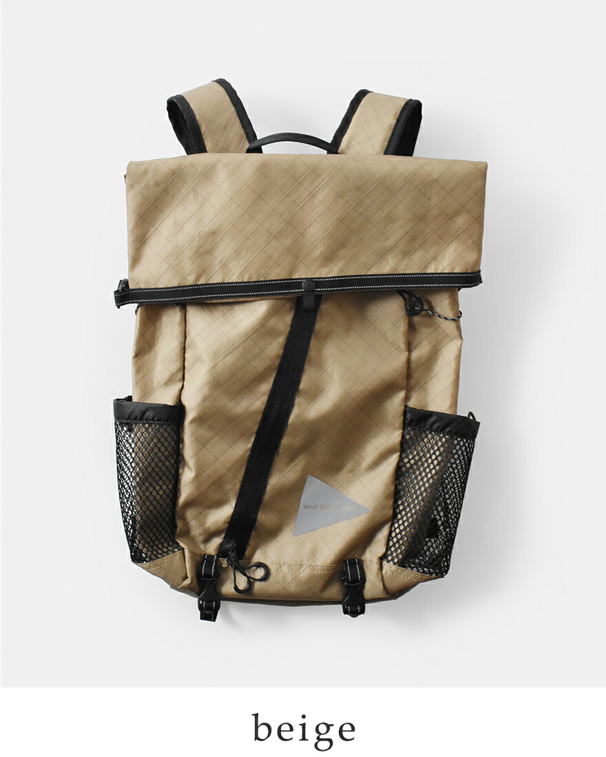 バッグ and wander ECO PACK 18L Amazon.co.jp: [and wander] アンドワンダー エコパック18L