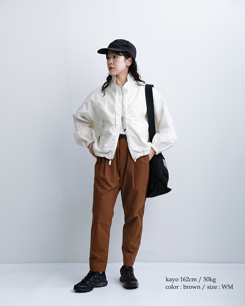 and wander（アンドワンダー） 速乾 UVカット ストレッチ パンツ UV