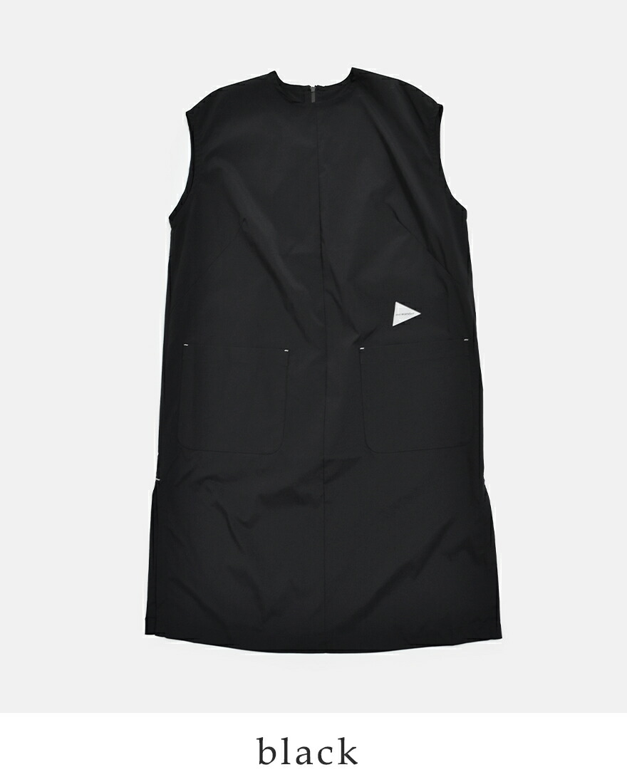 アンドワンダー and wander UVカット ストレッチ ドレス UV cut stretch SS dress 574-6183071 レディース_3