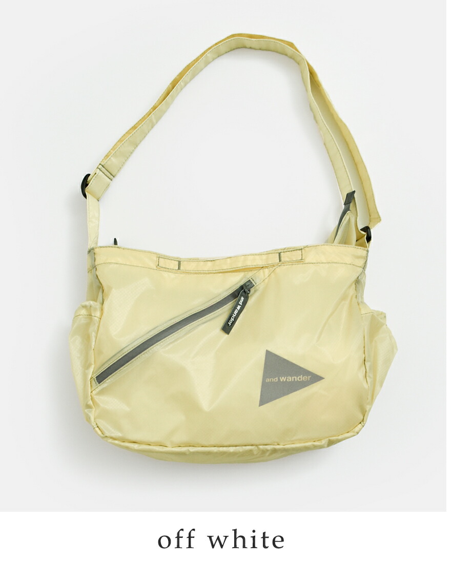 アンドワンダー and wander シル ショルダーバッグ sil shoulder bag 574-6985133 ユニセックス  春夏 2026ss新作の画像