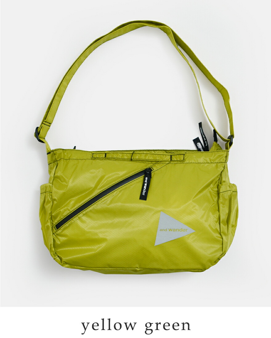 アンドワンダー and wander シル ショルダーバッグ sil shoulder bag 574-6985133 ユニセックス  春夏 2026ss新作の画像