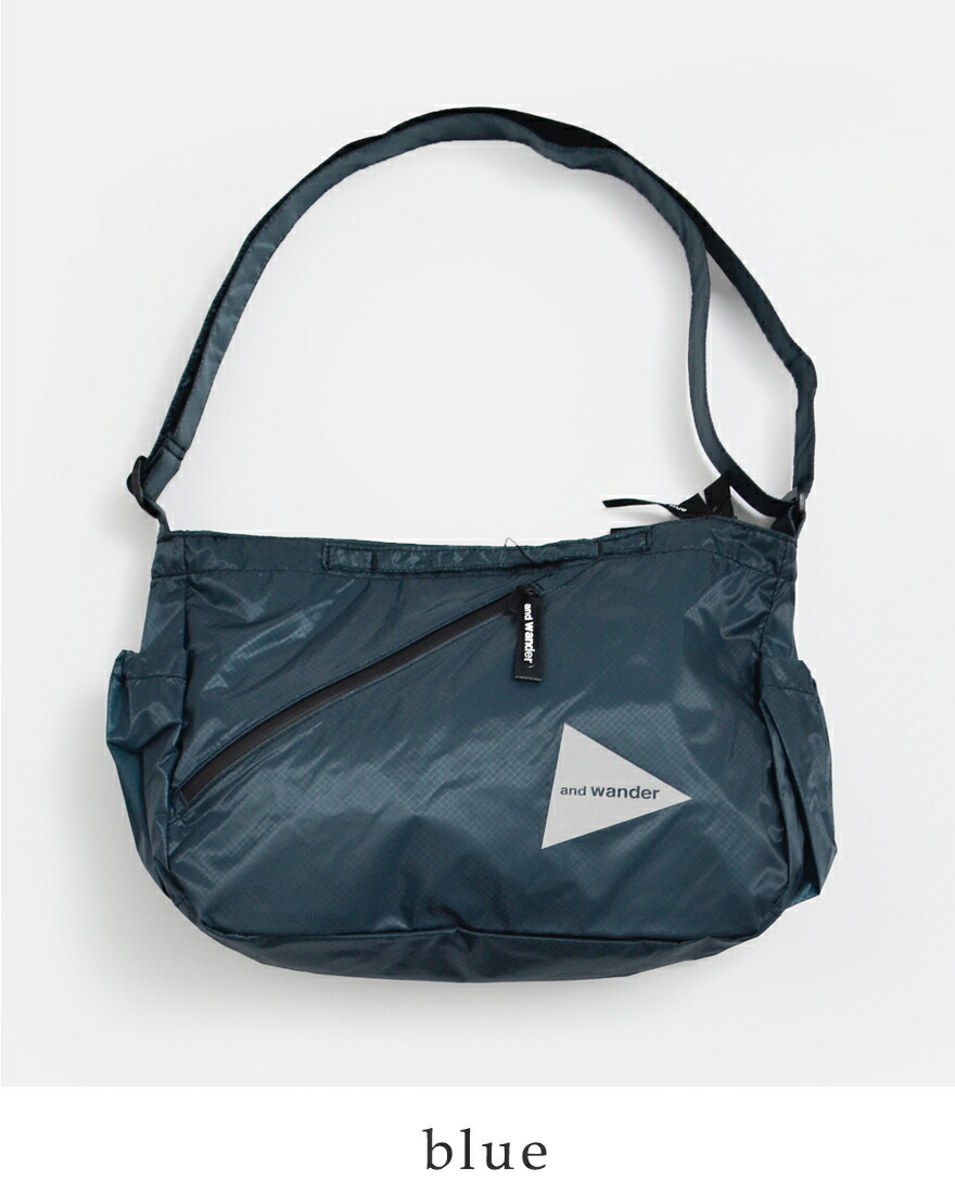 アンドワンダー and wander シル ショルダーバッグ sil shoulder bag 574-6985133 ユニセックス  春夏 2026ss新作の画像