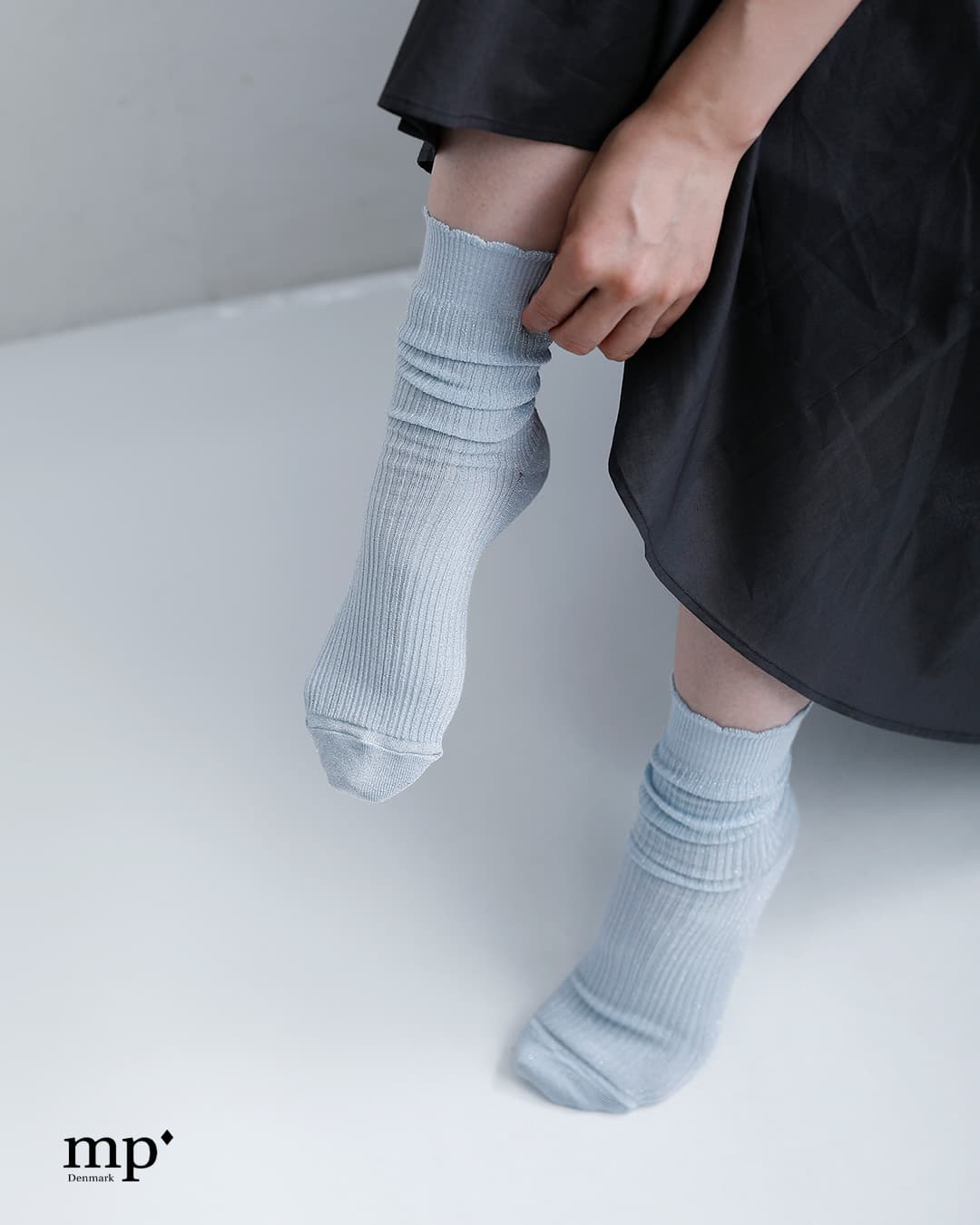 mp Denmarkコットン グリッター ソックス Julia glitter socks 59542