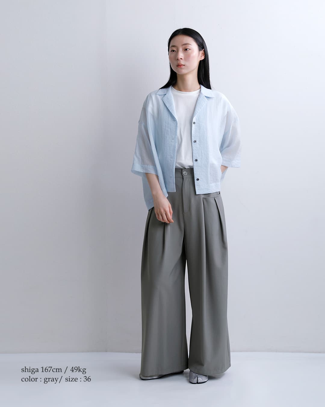 CYAN TOKYO（シアントーキョー） CYAN TOKYO Wタック ストレッチ