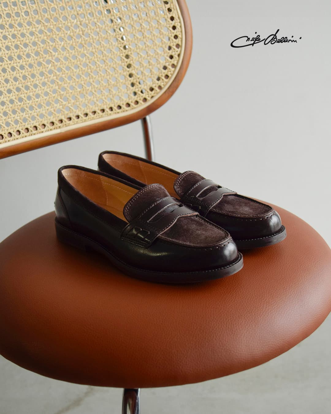 Diego Bellini（ディエゴベリーニ） バッファロー×スエード コイン