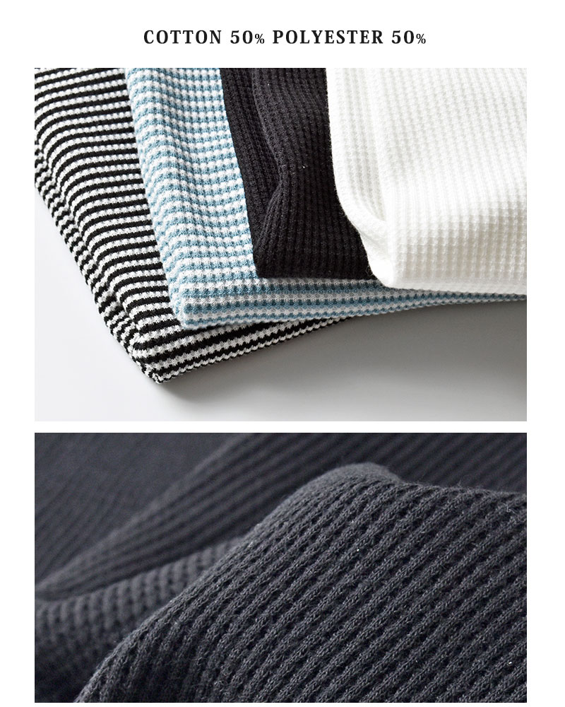Healthknit(ヘルスニット)ベーシックワッフルスリーブレスプルオーバー619