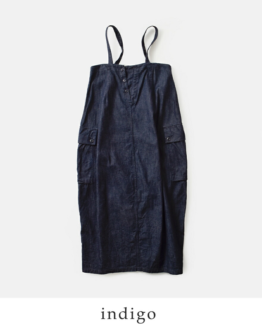 SAC ハバーサック HAVERSACK 8.5ozライトデニム ロングサロペット