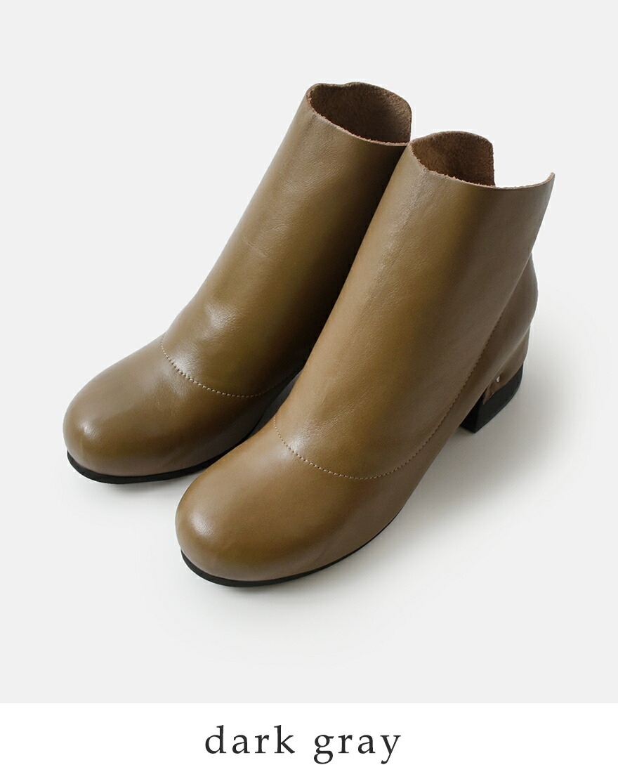 ユウコイマニシプラス yuko imanishi+ キップレザー バックジップ