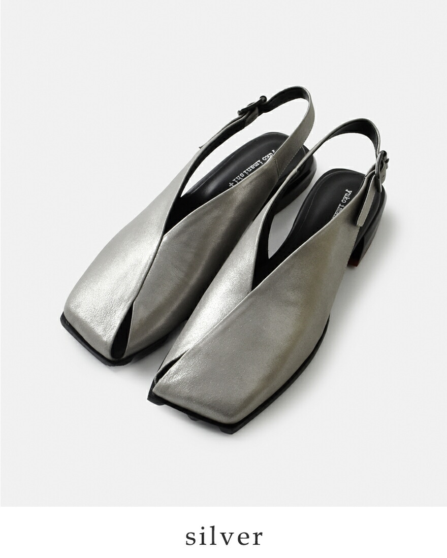 美品■yuko imanishi+■サンダル✨バックストラップ サイドジップ 美品□yuko imanishi+□サンダル✨バックストラップ サイド