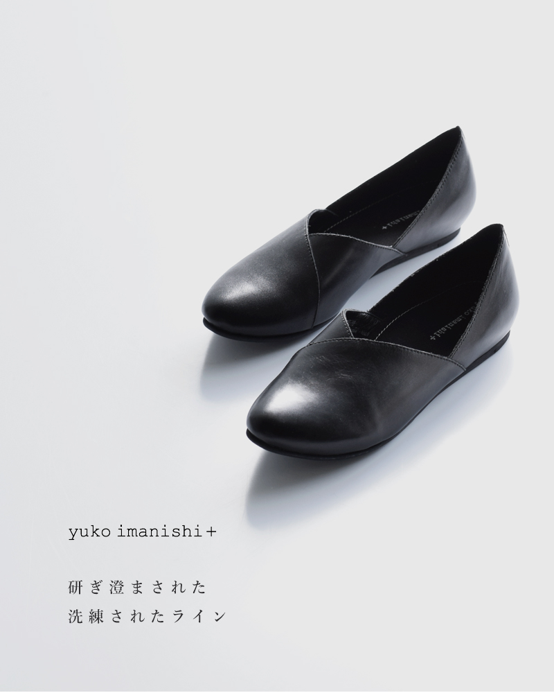 yuko imanishi +（ユウコイマニシプラス） ゴートレザー ポインテッド