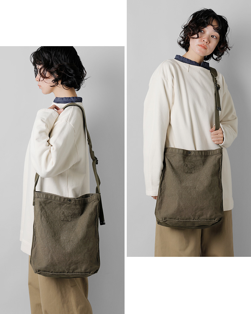NIGEL CABOURN ナイジェルケーボン コットン メール バッグ 8049-00 