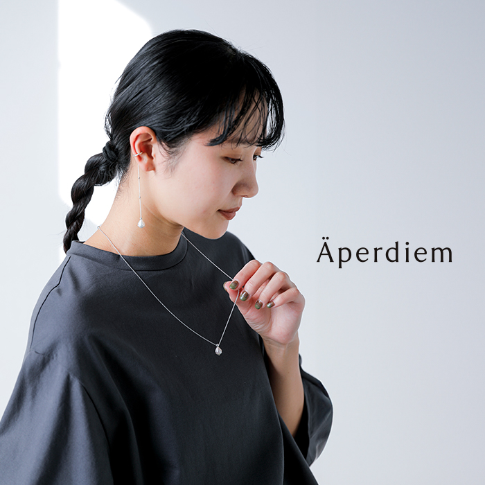 チェーン アペルディエム Aperdiem ペイル ドロップ ネックレス Pale