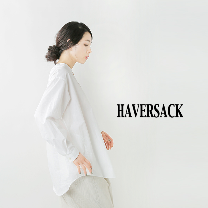 こちら㈨ HAVERSACK ハバーサック コンパクトツイルコットンVネック