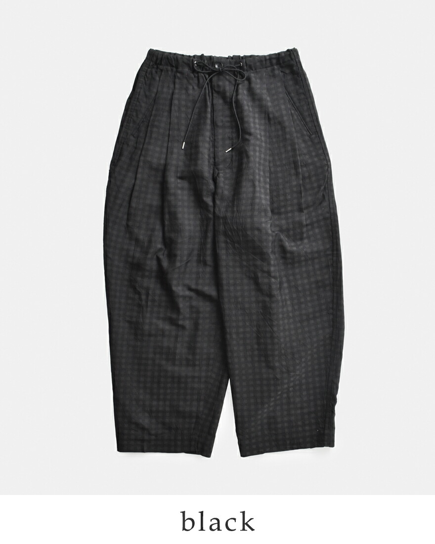 リーコ　『HAVERSACK』　671070 HAVERSACK 【40%OFF】ハバーサック ギンガム ジャガード タック