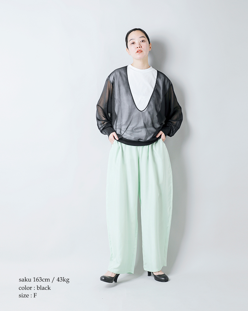 LOEFF ロエフ ウールヤーン 畔編 スリット プルオーバー 8813-199-0067  レディース 2025aw新作 楽天市場】LOEFF ロエフ オーガニックコットン 天竺 クレセント