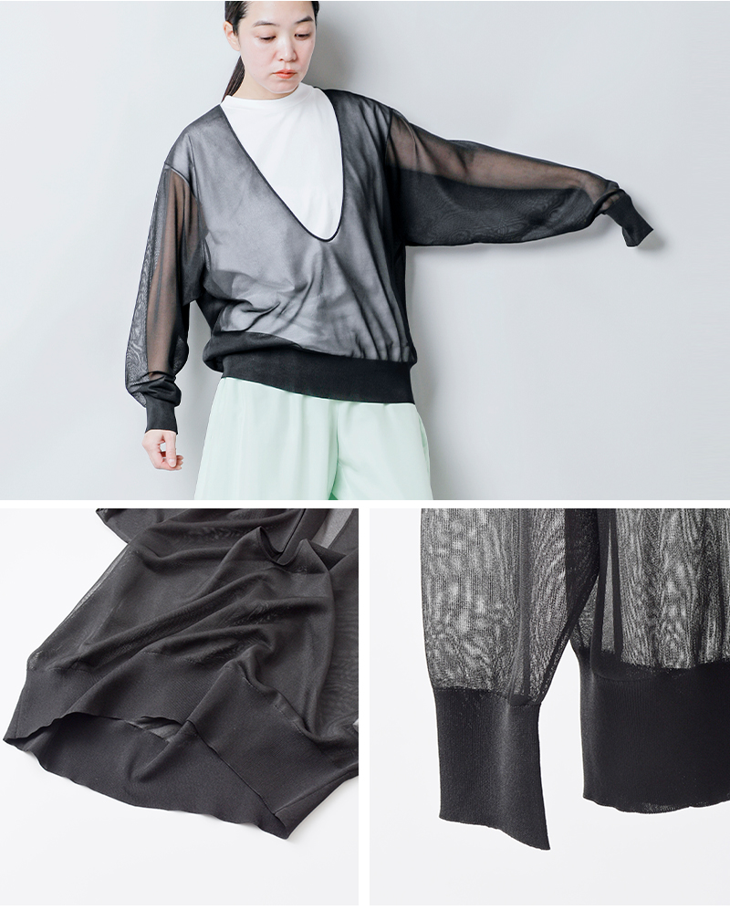 ロエフLOEFF ポロシャツブラウスニット