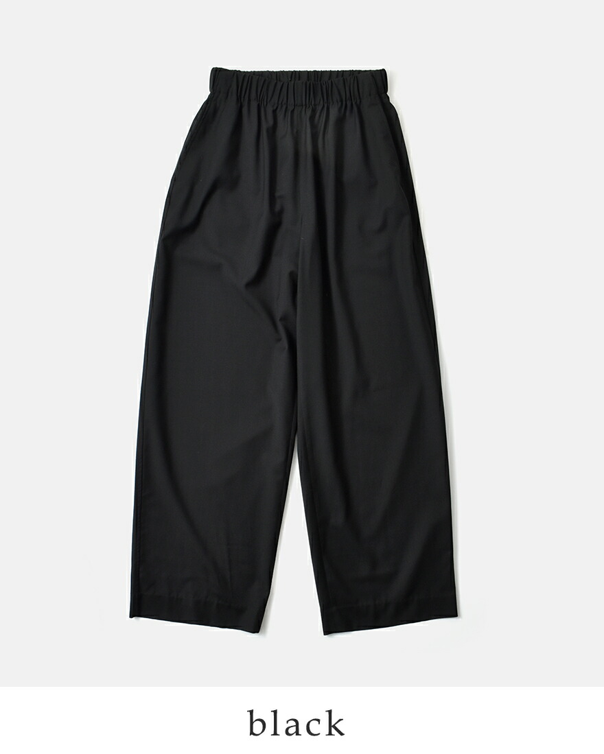 LOEFF（ロエフ） ウールトロ ハーレム パンツ 8814-2-000006