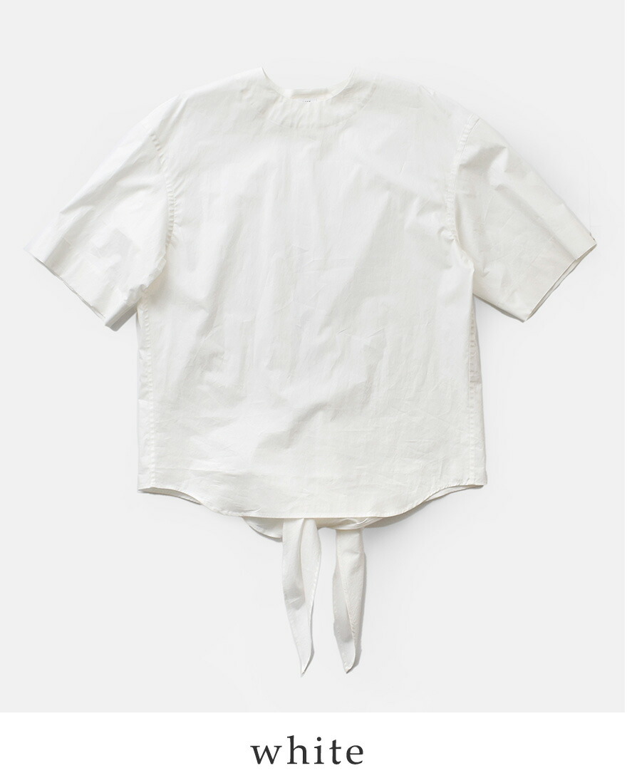 LOEFF（ロエフ） スビンコットンブロード フィッシュテイル シャツ 