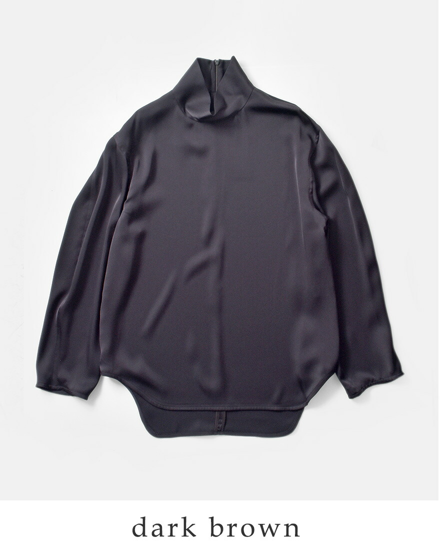 LOEFF（ロエフ） セール【50%OFF】ロエフ サテン ハイネック プル