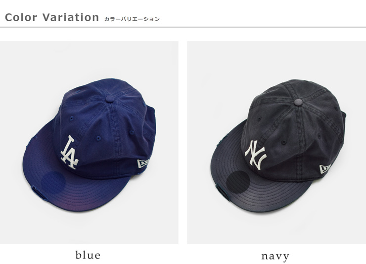 NEW ERA(ニューエラ)9THIRTYダメージキャップPoweredbyGORONAKATSUGAWA930-goro