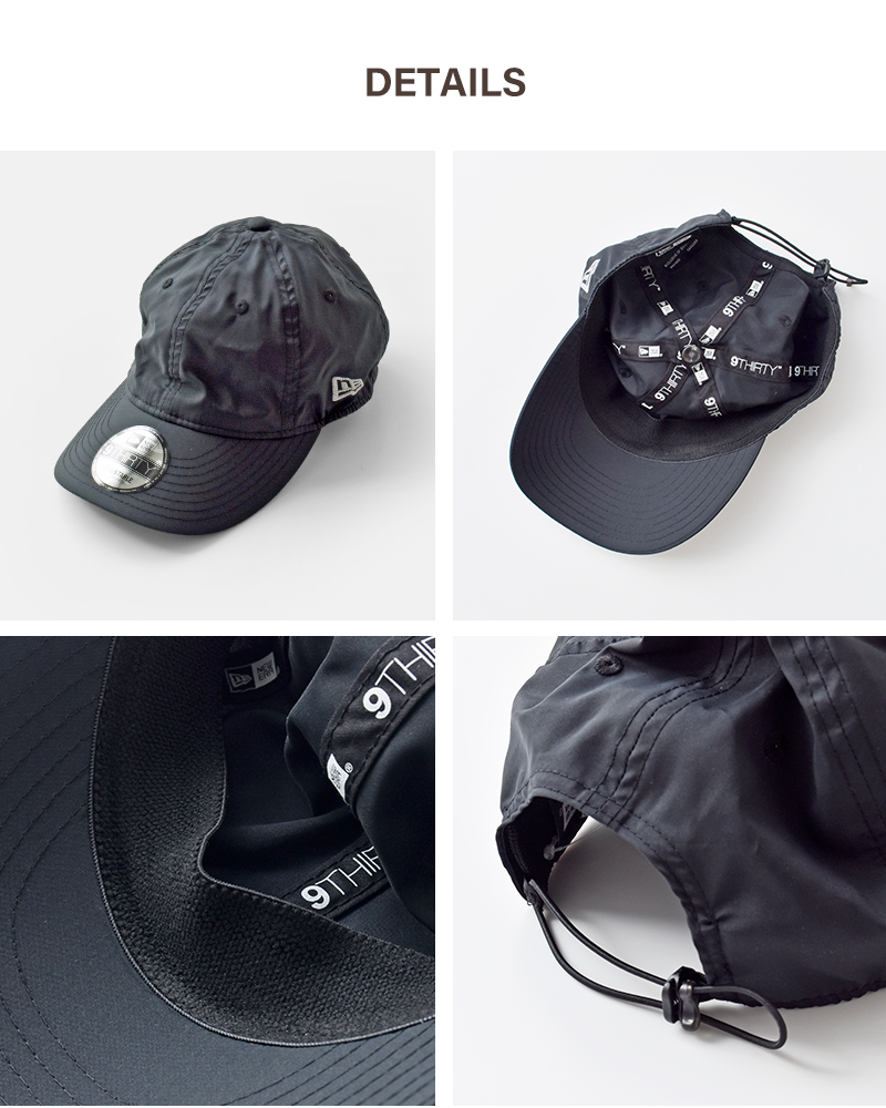 NEW ERA(ニューエラ)9THIRTYアウトドアテックストレッチWRキャップ9thirty-techs