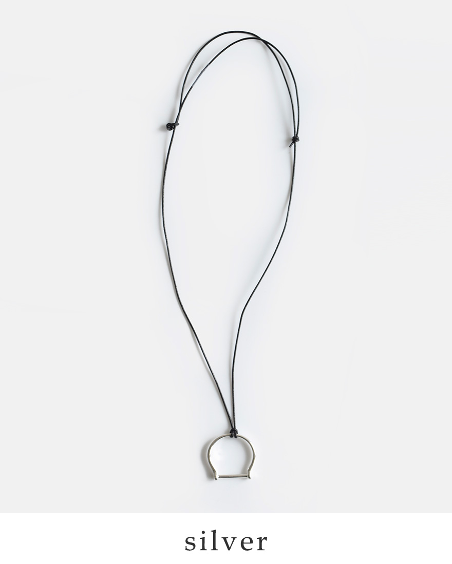 aura（アクセサリー） オーラ aura シルバー925 ホースシュー レザー