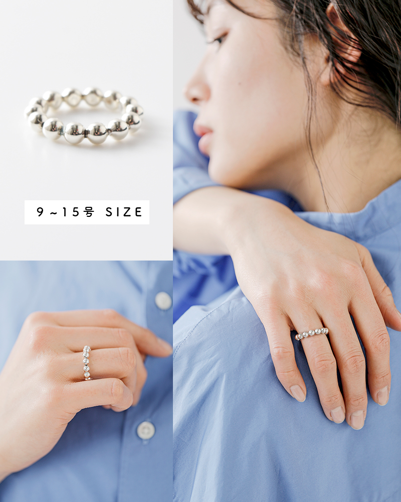 aura オーラ シルバー925 ツブツブ リング tsubutsubu ring a-r010