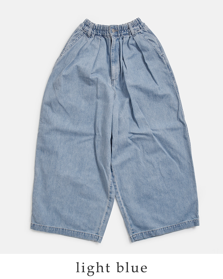 HARVESTY ハーベスティ 10oz デニム サーカス バギー パンツ a12316