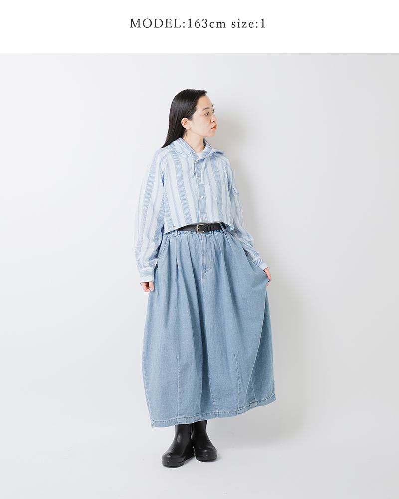 HARVESTY（ハーベスティ） HARVESTY 10oz デニム サーカス スカート