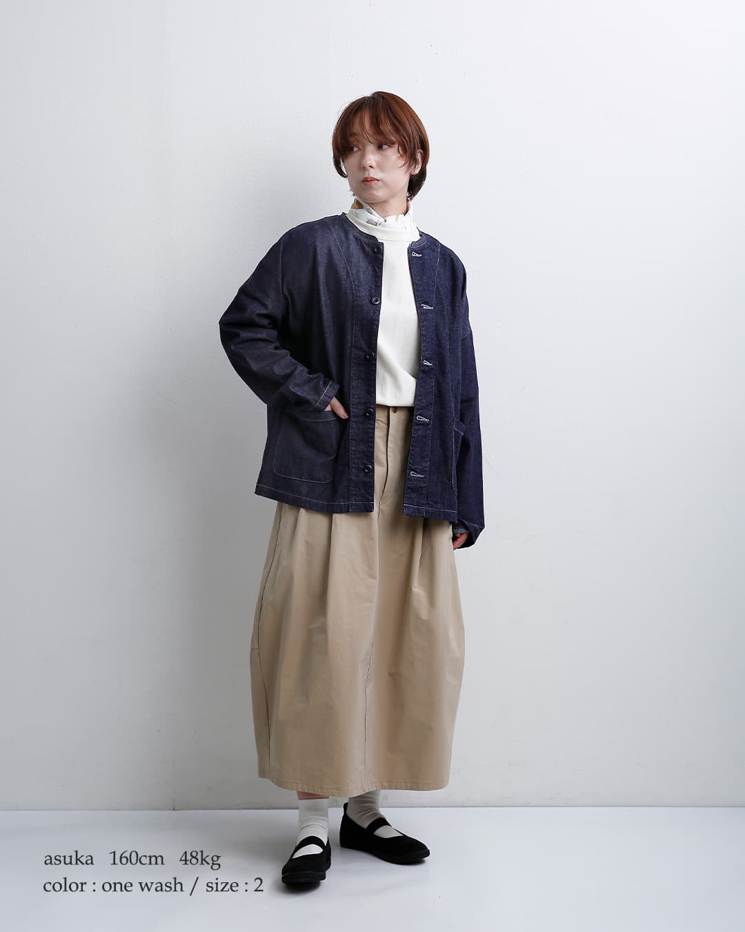 【美品】HARVESTY デニムアトリエジャケット　サイズ2 HARVESTY（ハーベスティ） HARVESTY 8oz デニム アトリエ ジャケット