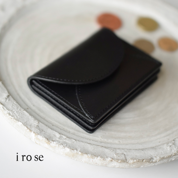 イロセ　 コンパクト財布 黒 irose - 【残りわずか】Fold Mini Wallet | ACRMTSM ONLINE STORE