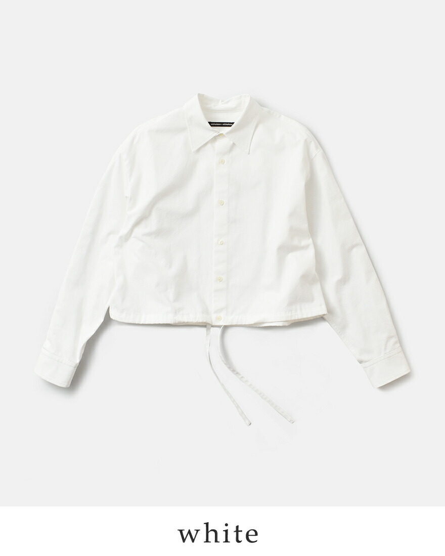 ニコルソンアンドニコルソン nicholson&nicholson  コットン ライト ツイル シャツ allie-twill  レディース 2025aw新作 nicholson&nicholson ニコルソンアンドニコルソン コットン