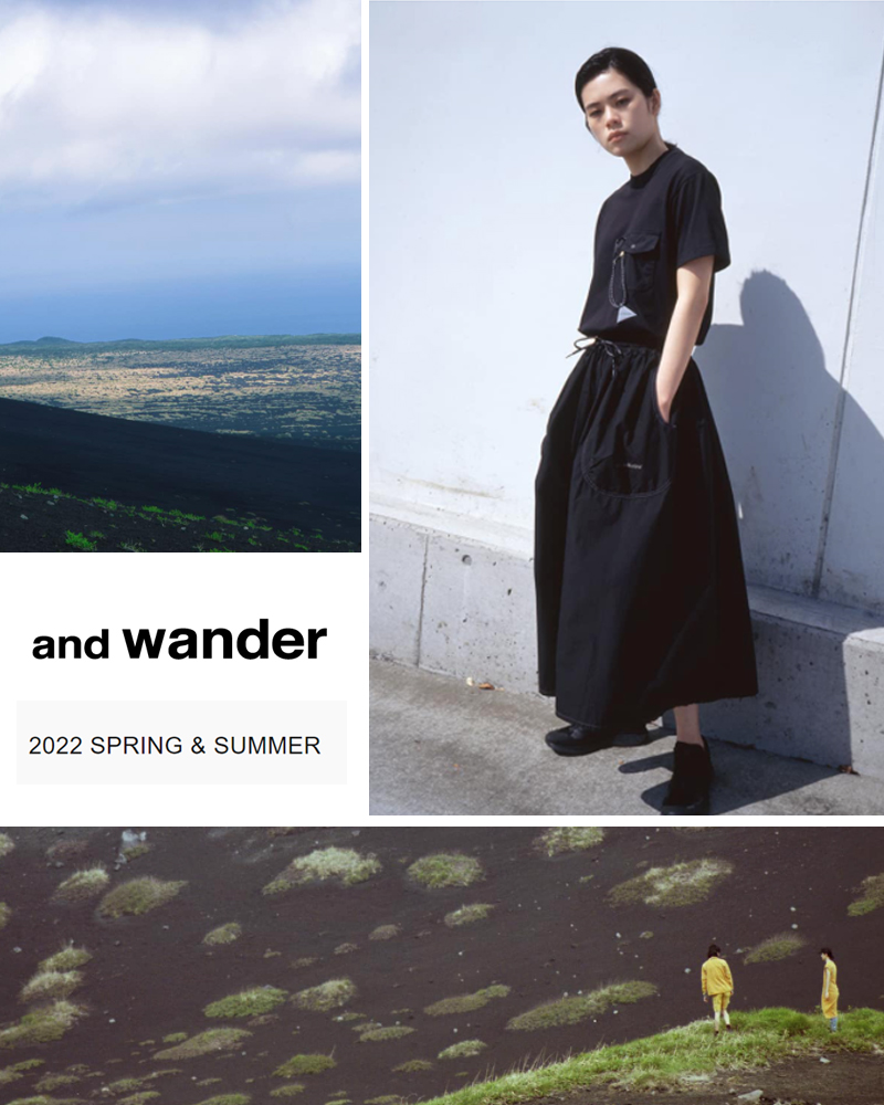and wander(アンドワンダー)ヘザーバックパック 574-1985004